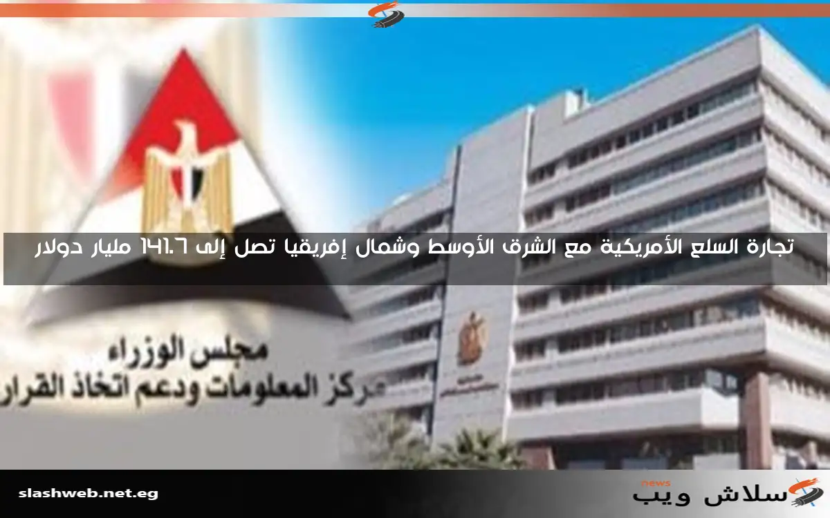 تجارة السلع الأمريكية مع الشرق الأوسط وشمال إفريقيا تصل إلى 141.7 مليار دولار