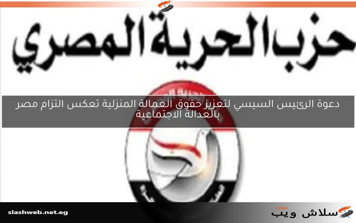 دعوة الرئيس السيسي لتعزيز حقوق العمالة المنزلية تعكس التزام مصر بالعدالة الاجتماعية