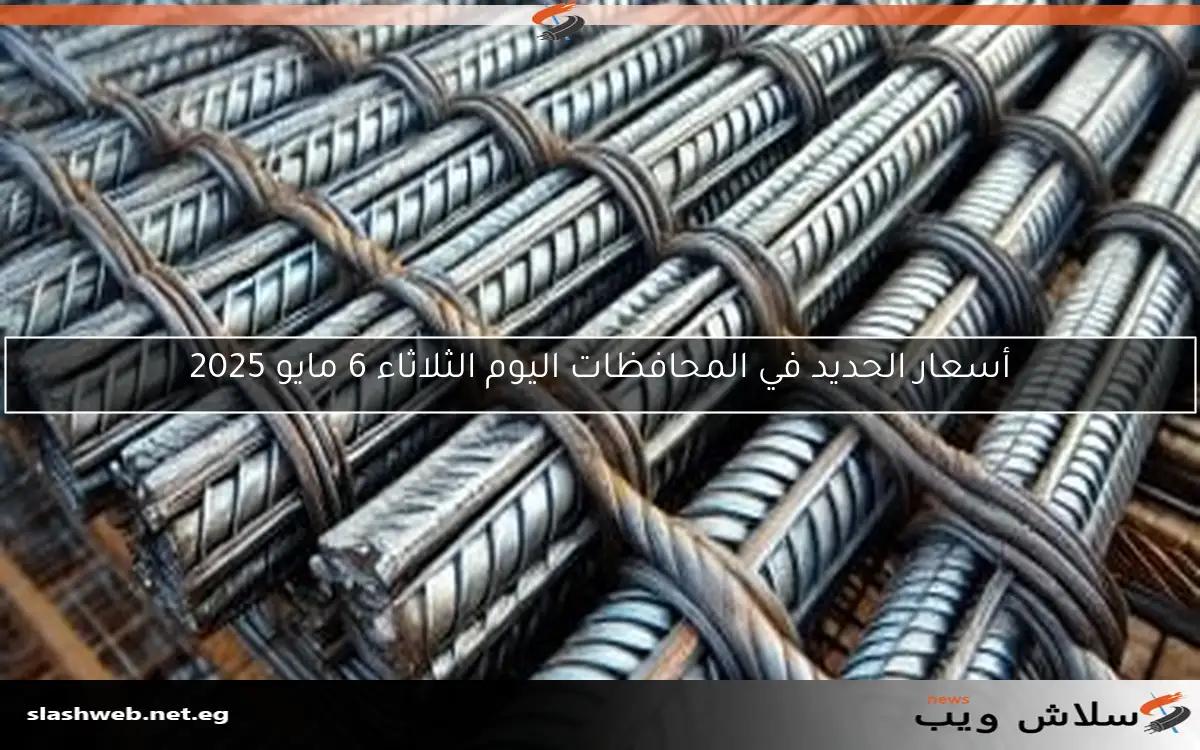 أسعار الحديد في المحافظات اليوم الثلاثاء 6 مايو 2025