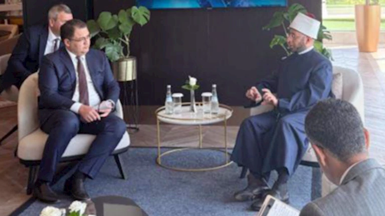 وزير الأوقاف يناقش سبل التعاون مع مستشار رئيس أوزبكستان