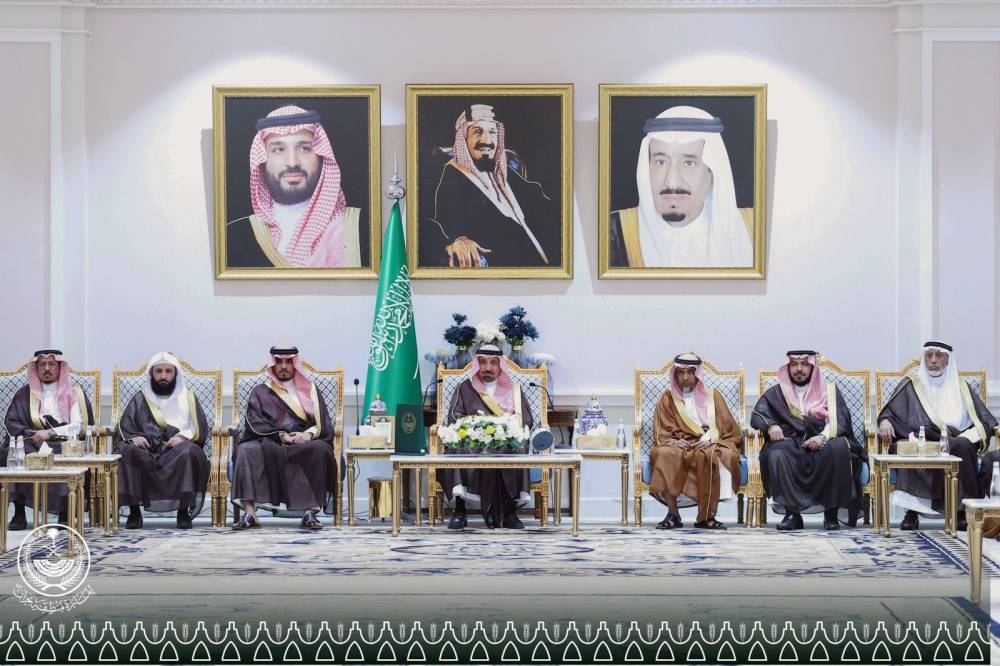 أمير نجران يستقبل مديري الجهات الحكومية والأمنية والمحافظين ورؤساء المراكز