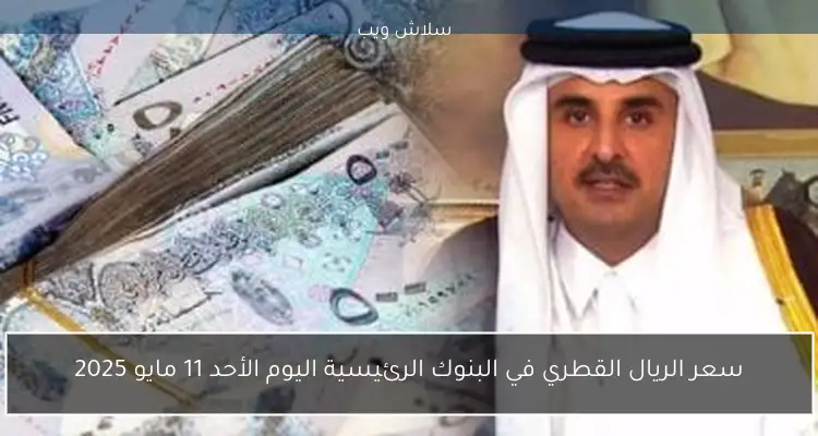 سعر الريال القطري في البنوك الرئيسية اليوم الأحد 11 مايو 2025