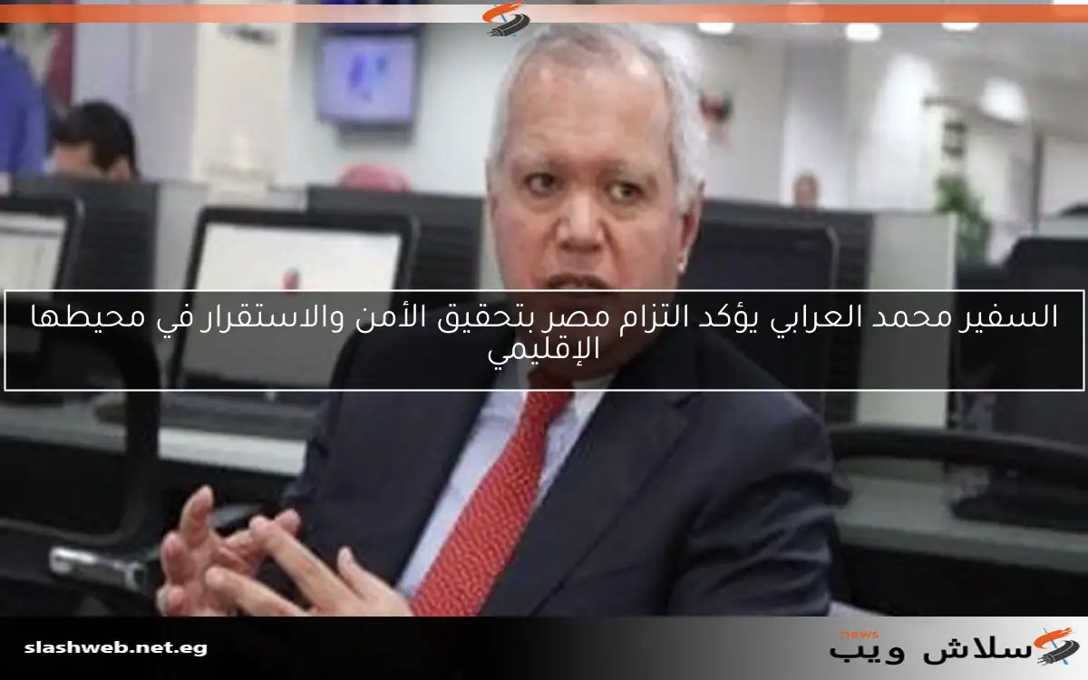 السفير محمد العرابي يؤكد التزام مصر بتحقيق الأمن والاستقرار في محيطها الإقليمي