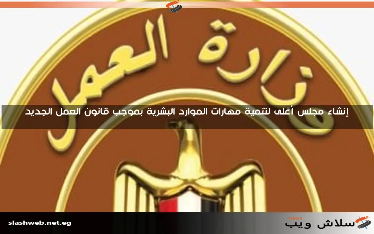 إنشاء مجلس أعلى لتنمية مهارات الموارد البشرية بموجب قانون العمل الجديد
