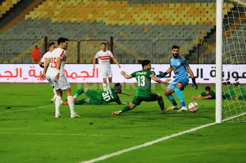 مواجهة بين المصري والزمالك في الدوري المصري بهدف مشترك