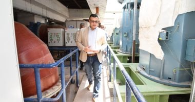 وزير الإسكان يزور المرحلة الثانية لمشروع مأخذ المياه العكرة في المعادي