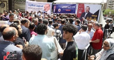 تواصل تدفق أعضاء الجمعية العمومية للمشاركة في انتخابات نقابة الصحفيين