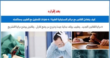 بعد إقراره، ما هي آليات القانون في مواجهة جرائم المسؤولية الطبية؟