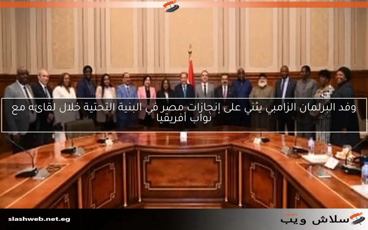 وفد البرلمان الزامبي يثني على إنجازات مصر في البنية التحتية خلال لقائه مع نواب أفريقيا