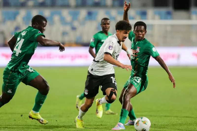 منتخب مصر يواصل نزيف النقاط بتعادل مع زامبيا في أمم أفريقيا تحت 20 عامًا