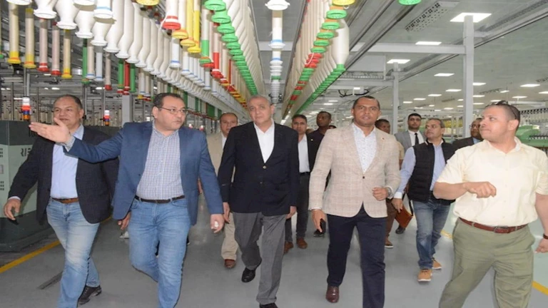 مصر للغزل والنسيج تستضيف وزير زراعة مدغشقر لاستكشاف آفاق التعاون المشترك