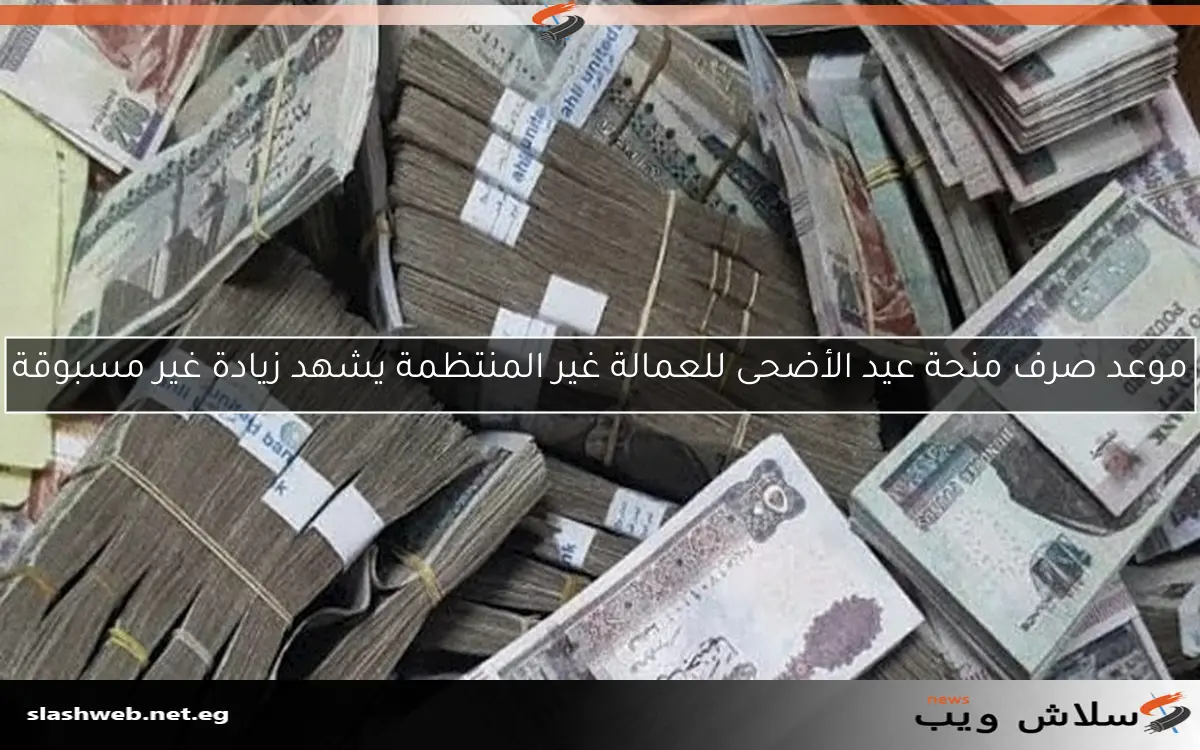 موعد صرف منحة عيد الأضحى للعمالة غير المنتظمة يشهد زيادة غير مسبوقة