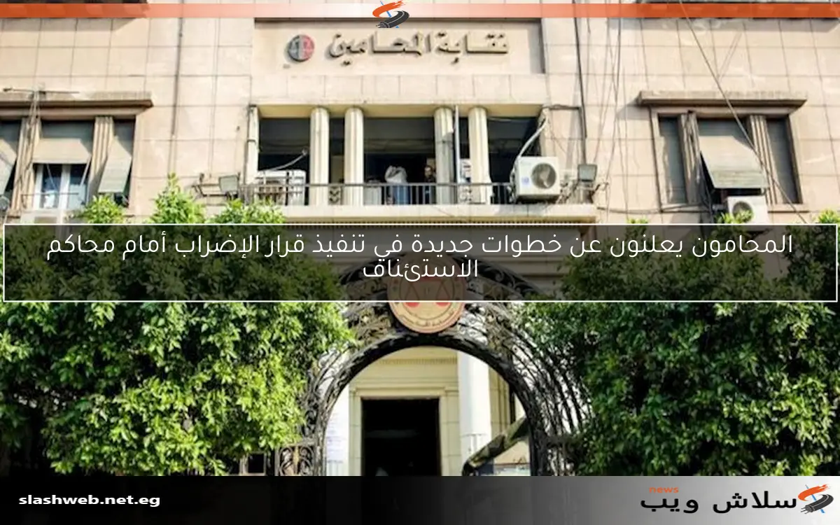 المحامون يعلنون عن خطوات جديدة في تنفيذ قرار الإضراب أمام محاكم الاستئناف