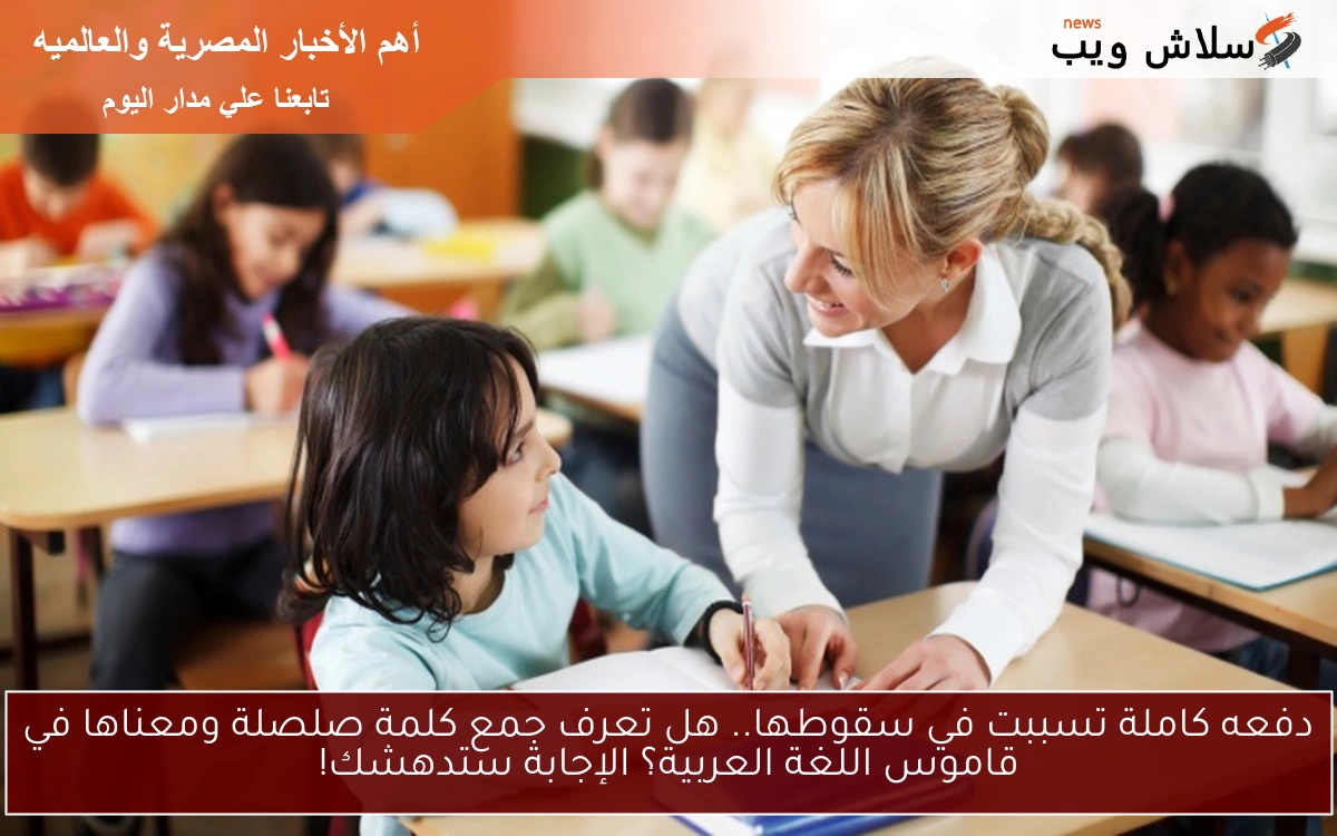دفعه كاملة تسببت في سقوطها.. هل تعرف جمع كلمة صلصلة ومعناها في قاموس اللغة العربية؟ الإجابة ستدهشك!