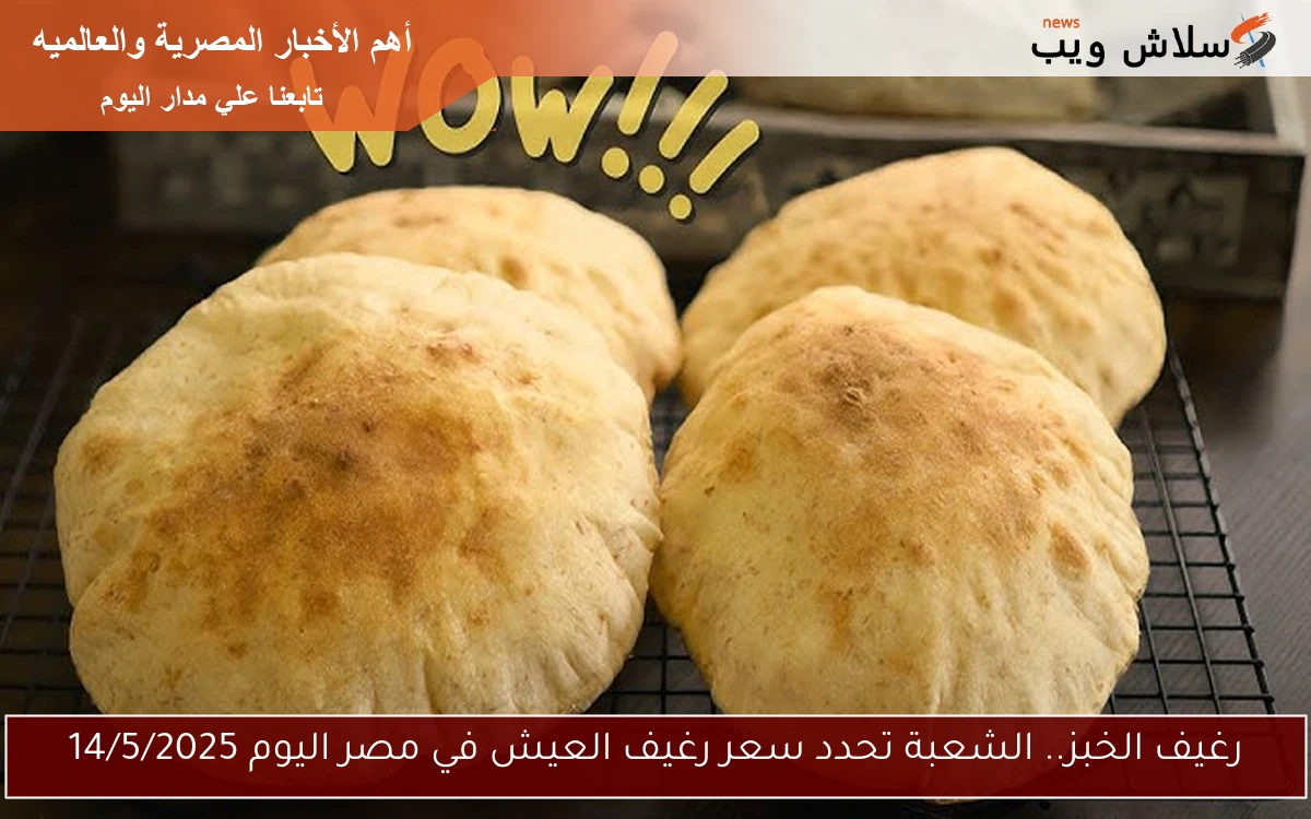 رغيف الخبز.. الشعبة تحدد سعر رغيف العيش في مصر اليوم 14/5/2025