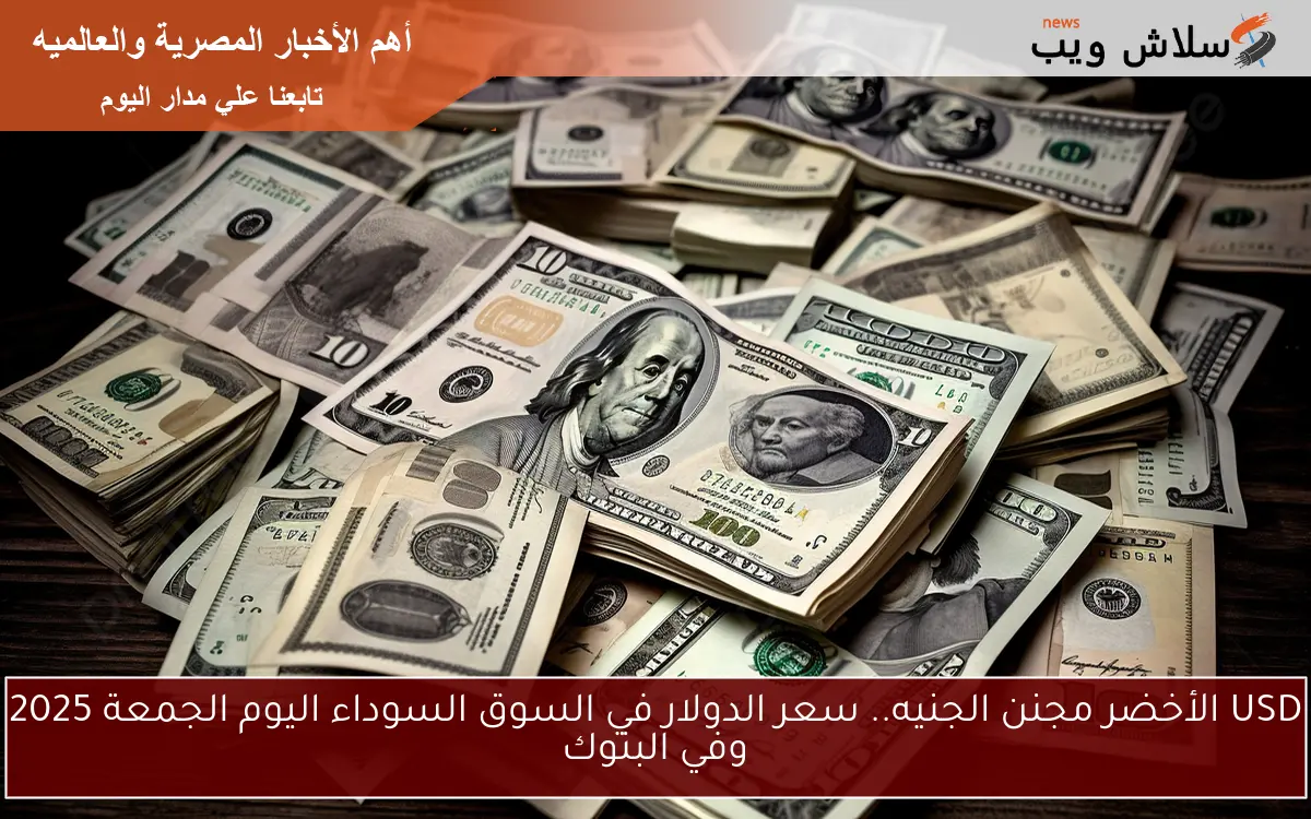 الأخضر يفاجأ الكل … سعر الدولار في السوق السوداء اليوم السبت 17 مايو 2025 والبنوك المصرية المختلفة
