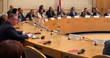 وزير الاستثمار يلتقي برؤساء مجموعة من الشركات الروسية الكبرى