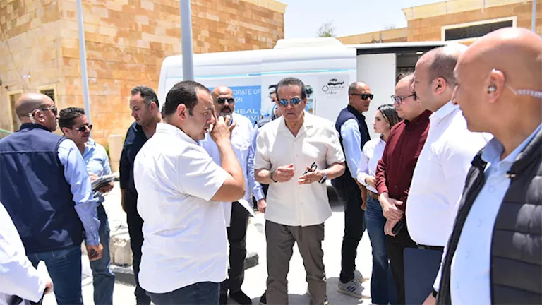 وزير الصحة يقوم بجولة في مستشفى الحمام ومارينا ويكشف عن تفاصيل جديدة