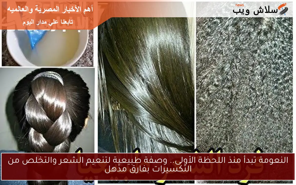 النعومة تبدأ منذ اللحظة الأولى.. وصفة طبيعية لتنعيم الشعر والتخلص من التكسيرات بفارق مذهل
