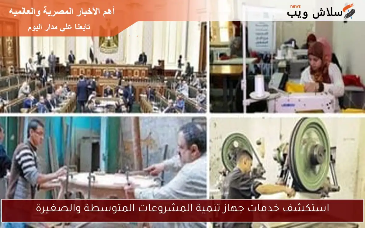استكشف خدمات جهاز تنمية المشروعات المتوسطة والصغيرة