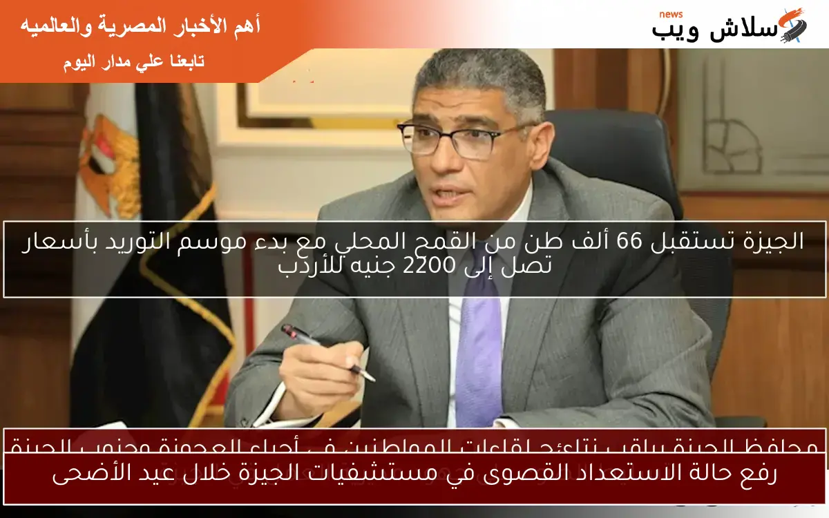 رفع حالة الاستعداد القصوى في مستشفيات الجيزة خلال عيد الأضحى