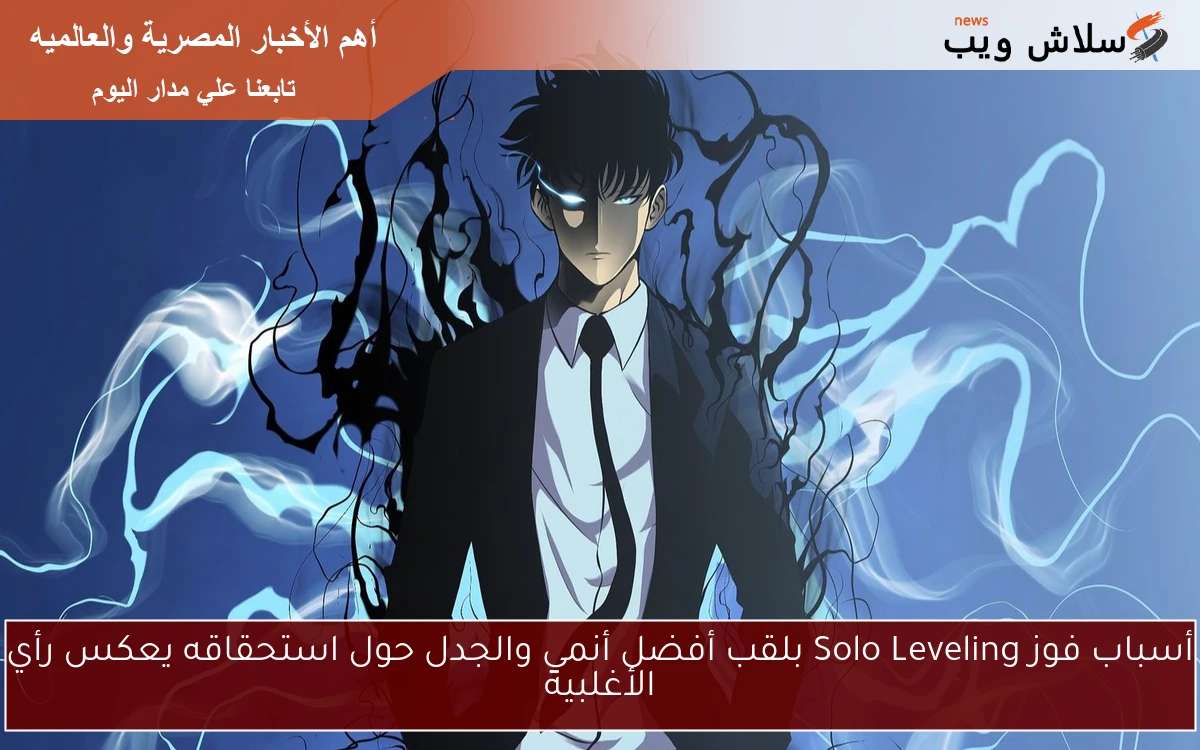 أسباب فوز Solo Leveling بلقب أفضل أنمي والجدل حول استحقاقه يعكس رأي الأغلبية