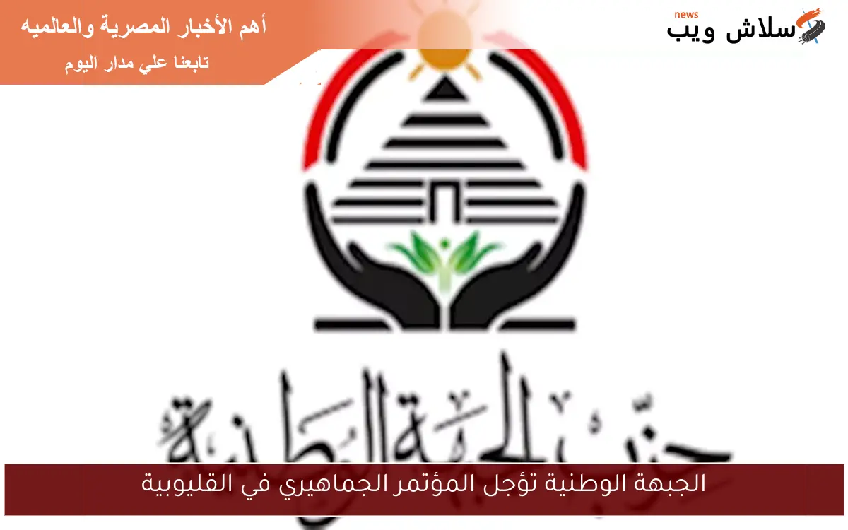 الجبهة الوطنية تؤجل المؤتمر الجماهيري في القليوبية