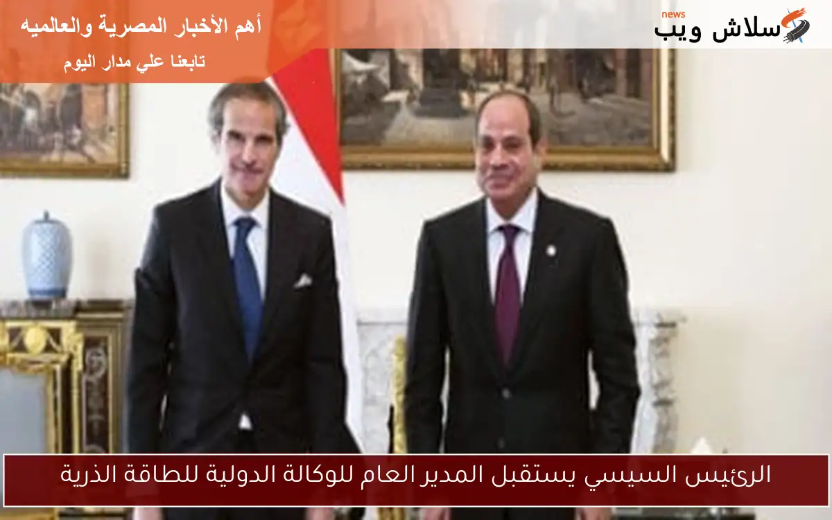 الرئيس السيسي يستقبل المدير العام للوكالة الدولية للطاقة الذرية