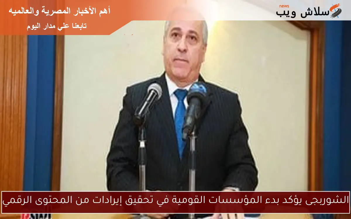 الشوربجى يؤكد بدء المؤسسات القومية في تحقيق إيرادات من المحتوى الرقمي