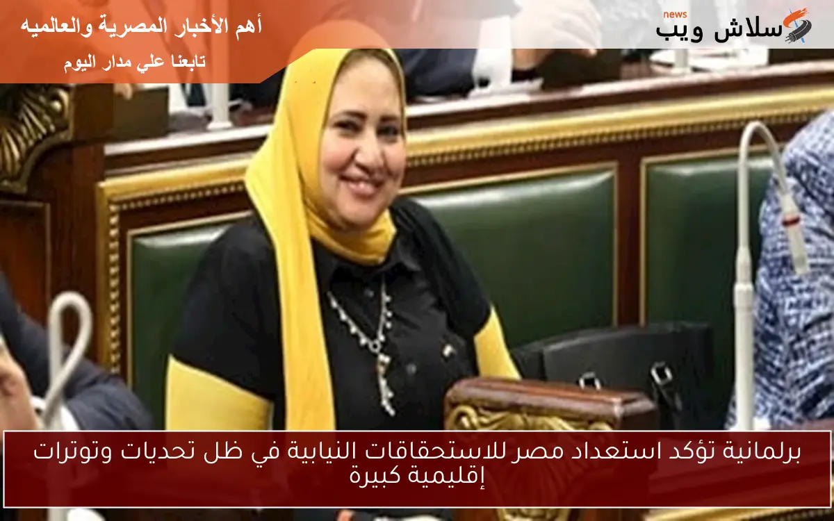 برلمانية تؤكد استعداد مصر للاستحقاقات النيابية في ظل تحديات وتوترات إقليمية كبيرة