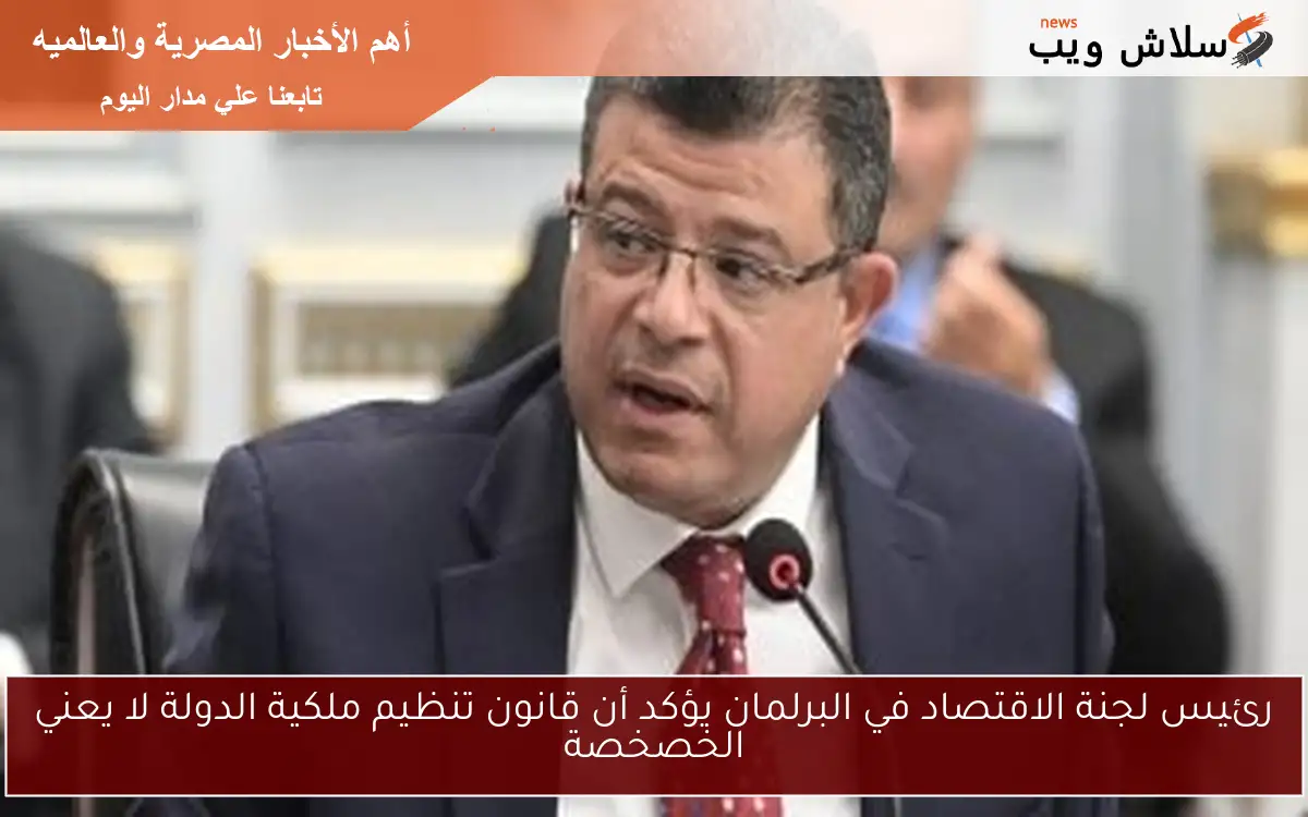 رئيس لجنة الاقتصاد في البرلمان يؤكد أن قانون تنظيم ملكية الدولة لا يعني الخصخصة