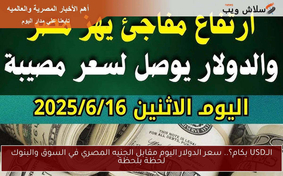 الــUSD بكام؟.. سعر الدولار اليوم مقابل الجنيه المصري في السوق والبنوك لحظة بلحظة