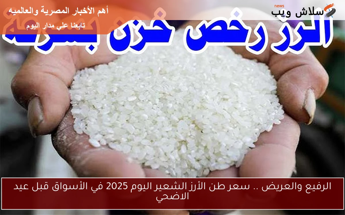 الرفيع والعريض .. سعر طن الأرز الشعير اليوم 2025 في الأسواق قبل عيد الاضحي