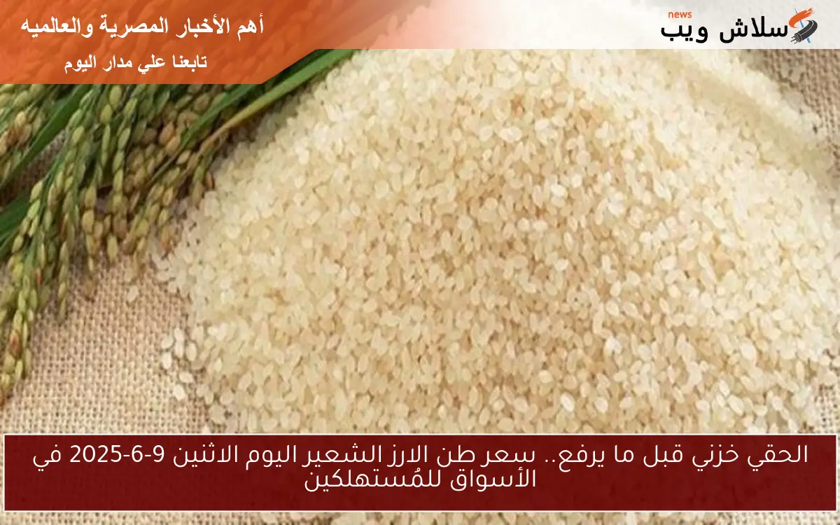 الحقي خزني قبل ما يرفع.. سعر طن الارز الشعير اليوم الاثنين 9-6-2025 في الأسواق للمُستهلكين