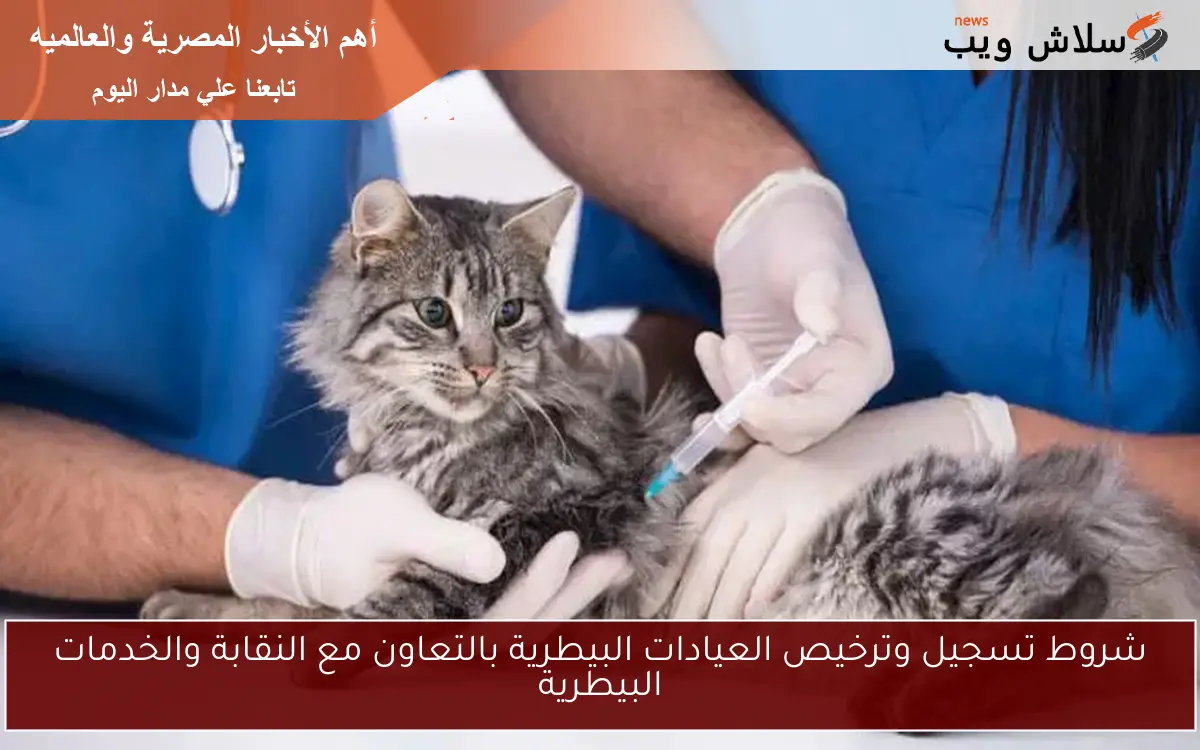 شروط تسجيل وترخيص العيادات البيطرية بالتعاون مع النقابة والخدمات البيطرية