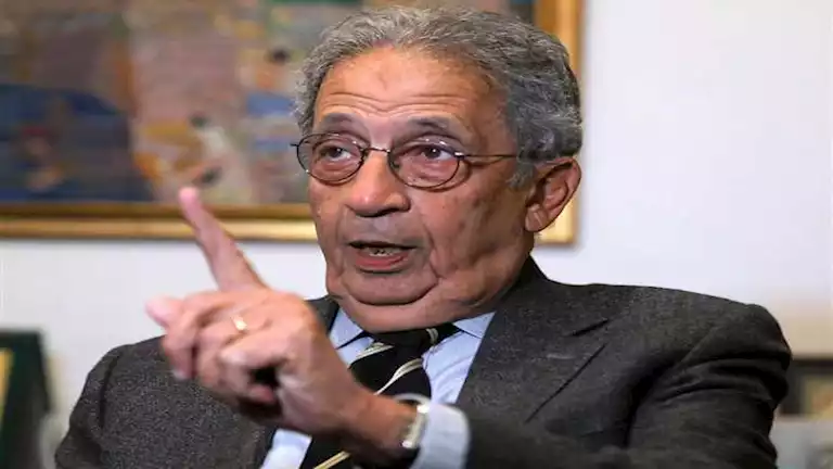 عمرو موسى يحذر من أن حرب إسرائيل وإيران قد تؤثر على مصر وشعبها