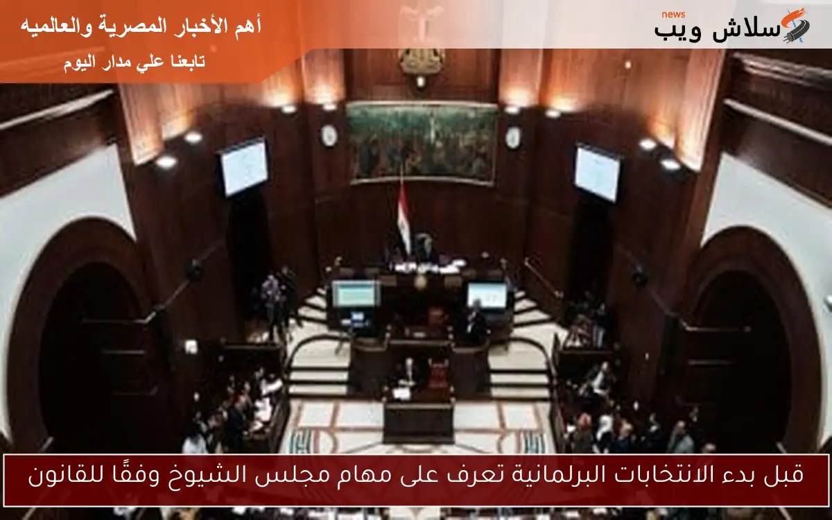 قبل بدء الانتخابات البرلمانية تعرف على مهام مجلس الشيوخ وفقًا للقانون