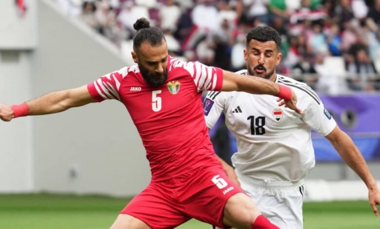 لعبة العراق والاردن