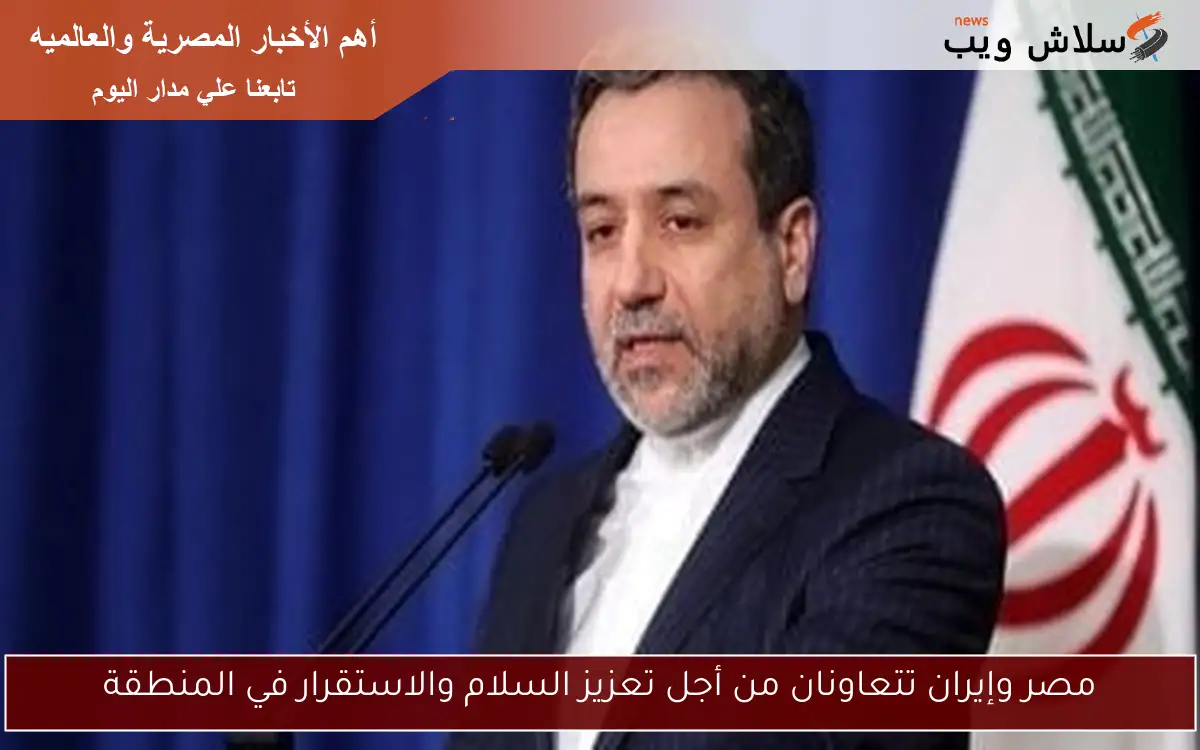 مصر وإيران تتعاونان من أجل تعزيز السلام والاستقرار في المنطقة