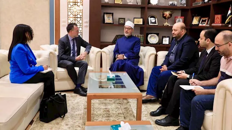 مفتي الجمهورية يعتبر الأحداث في غزة خزيًا وعارًا على جبين المجتمع الدولي