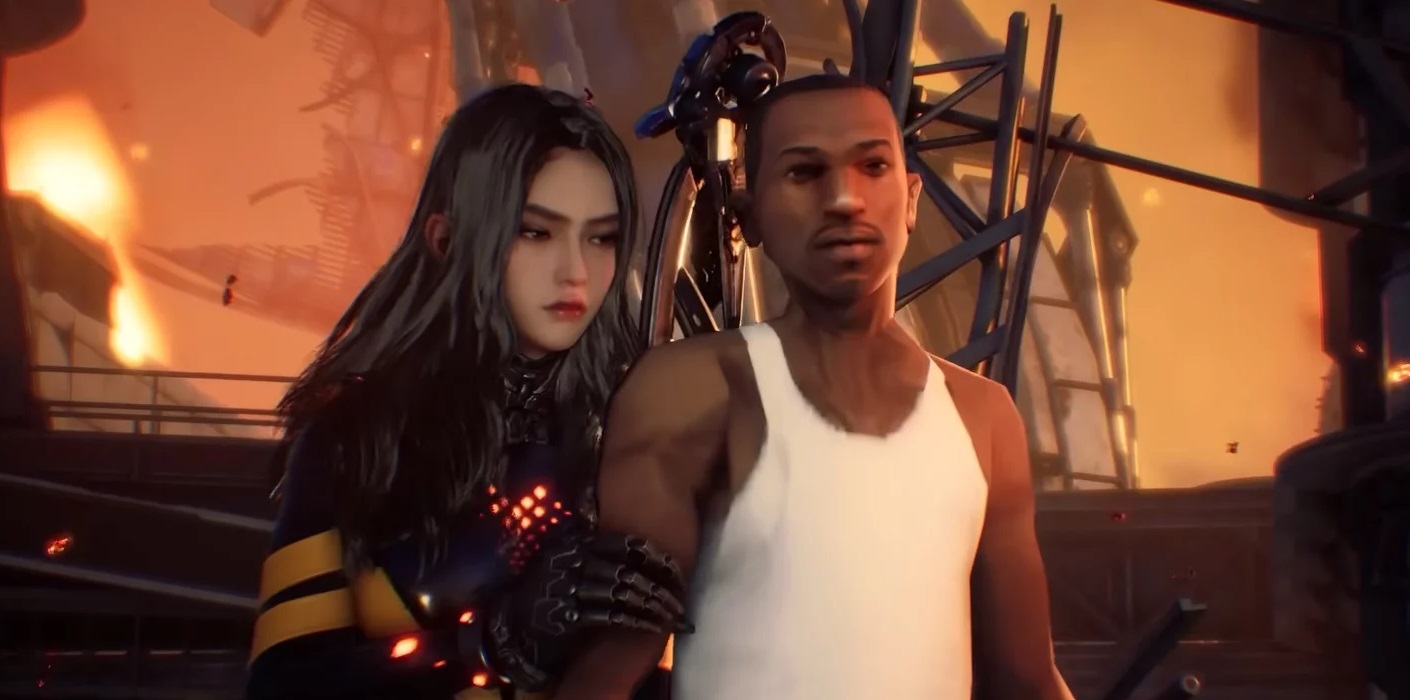 ملك المودات وبطل لعبة San Andreas الشهير CJ يتصدر لعبة Stellar Blade بدور البطولة