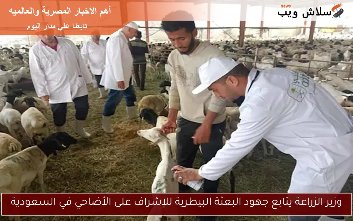 وزير الزراعة يتابع جهود البعثة البيطرية للإشراف على الأضاحي في السعودية